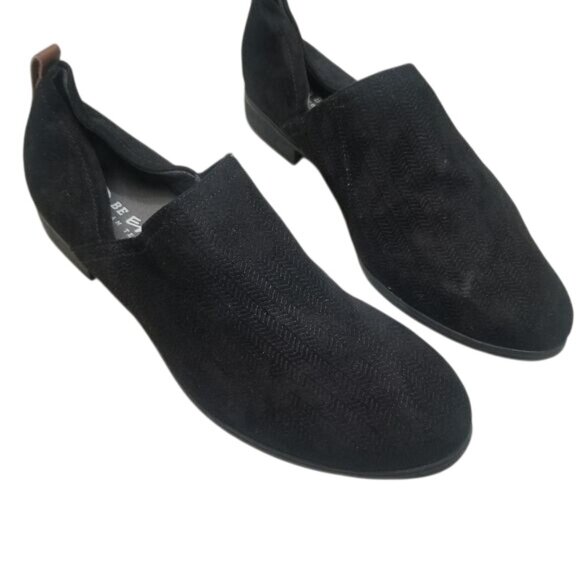 Dr. Scholls Womens Black Suede‎ Slip-On Loafers Be Energized Foam Technology 11 - Picture 1 of 14